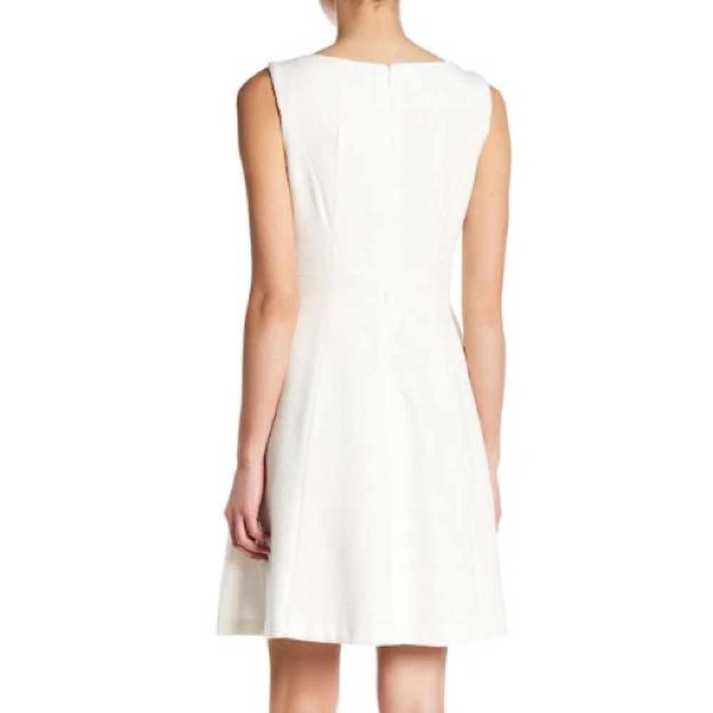 Nanette Lepore Sleeveless Button Woven Dress Sz 10 - Picture 3 of 8